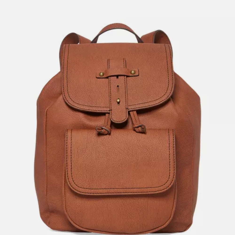 a.n.a Erika Backpack  Brown Cognac